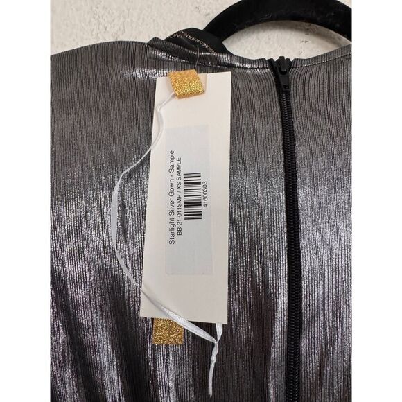 Bronx and Banco Starlight silver gown XS - Picture 5 of 7